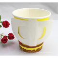 7oz Disposable Single Wall Paper Cup with Handle Cheap Wholesale